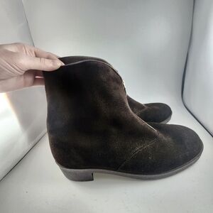 Morlands waterproof Sheepskin Booties Made in England size 7